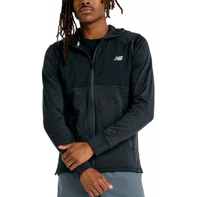 New Balance Heat Grid hooded Full Zip mj43206-bk