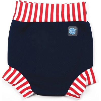 Splash About Plavky Happy Nappy červeno-bílý proužek – Zboží Dáma