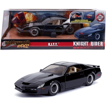 JADA vůz Knight Rider Kitt Pontiac Trans AM tlakově litý černý 1:24