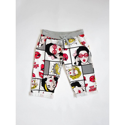 D-Stiag dámské kraťasy s potiskem tváří