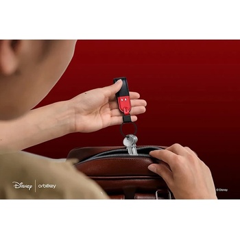 Orbitkey Ключодържател от неръждаема стомана Mickey Mouse (ELK1.MKM.509)