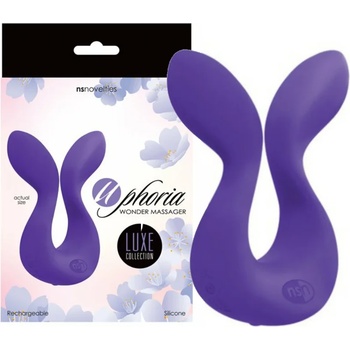 Image 1 of Унисекс масажор с извита форма - Luxe, Uphoria Purple (NSTOYS0396)