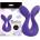 Унисекс масажор с извита форма - Luxe, Uphoria Purple (NSTOYS0396)