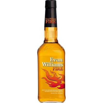 Evan Williams Cinnamon Kentucky Straight Bourbon Whiskey 35% 1 l (holá láhev)