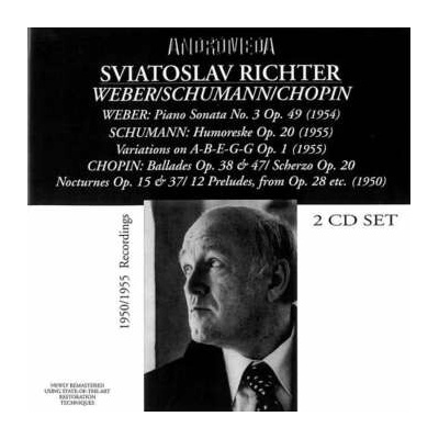 Sviatoslav Richter - Svjatoslav Richter, klavier 2 CD – Hledejceny.cz