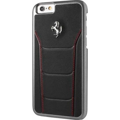 Ferrari Удароустойчив кейс Ferrari FESEHCP6BKR за Apple iPhone 6/6S, Черно-червен (FESEHCP6BKR)