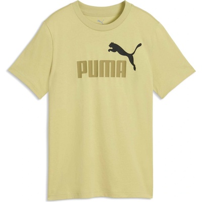 Puma ESSENTIALS N0. 1 LOGO TEE B Žlutá,Černá – Zboží Dáma