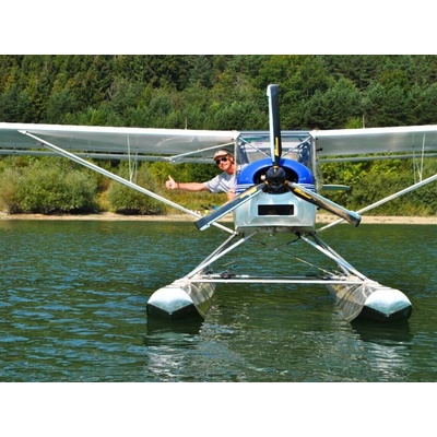 Pilotom hydroplánu na skúšku Liptovská Mara