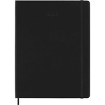 Moleskine Germany Moleskine 12 Monate Pro Wochen Notizkalender 2026, Pro XL, 1 Wo = 2 Seiten, vertikal, Spalten für Notizen, fester Einband, Schwarz | Moleskine
