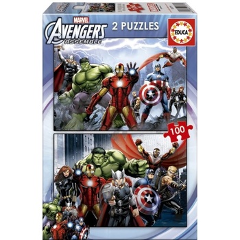 Educa 15771 Avengers Sjednocení puzzl 2 x 100 dielov