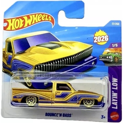 Mattel Мини количка Hot Wheels - Bounce'N Bass (JJK69)
