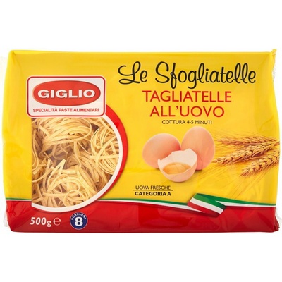 Giglio Tagliatelle vaječné 0,5 kg