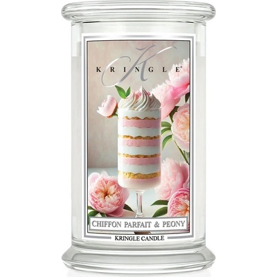 Kringle Candle Chiffon Parfait & Peony 623 g