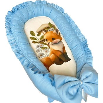 Niki' s Dreams Бебешко гнездо от памучен сатен Лисиче (141002-0)