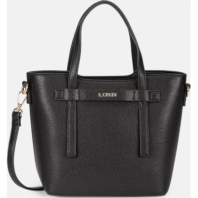L.Credi Sakiya Handbag Black 7L