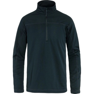 Fjällräven Abisko Lite Fleece Half Zip M black