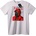 NOONEBRAND Тениска Геймър с Качулка - 5XL, White