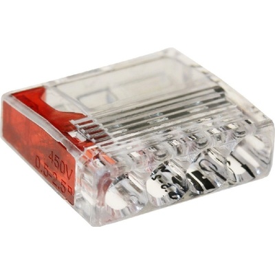 Wago MINI 4 x 2,5 mm2 - průhledná 3727