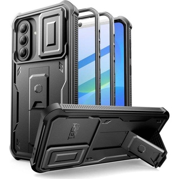 Tech-Protect Калъф 360 за Samsung A37, Tech-Protect Kevlar Cam+ 2-Set Case, Черен (5906302390922)