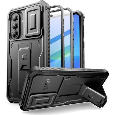 Tech-Protect Калъф 360 за Samsung A37, Tech-Protect Kevlar Cam+ 2-Set Case, Черен (5906302390922)