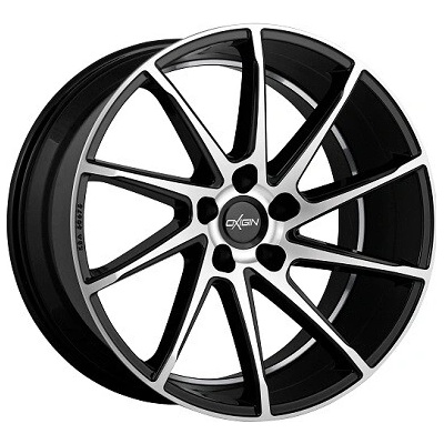 Oxigin 20 10.5x20 5x114.3 ET50 black polished matt