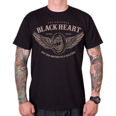 Black Heart Wings čierna