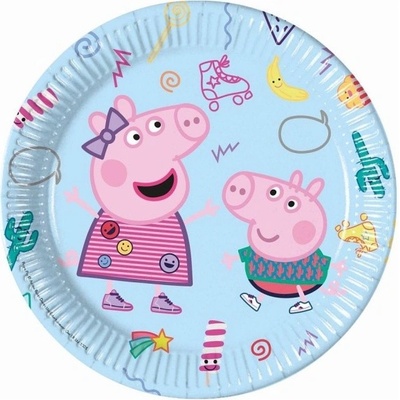 Godan TALÍŘKY papírové Prasátko Peppa 23cm – Zboží Dáma