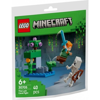 LEGO® 30705 MINECRAFT® Bitva v zarostlé jeskyni