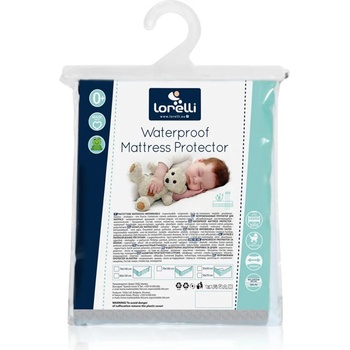 Lorelli Непромокаем протектор за матраци/колички lorelli, 70/100 см, С два ластика, Бял - Код l11442 (l11442-2007001-3800611060762)
