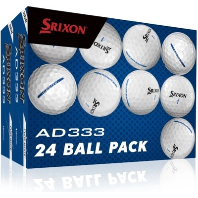 Srixon AD333 25 Double Pack 2-plášťový bílé 24 ks – Zboží Dáma