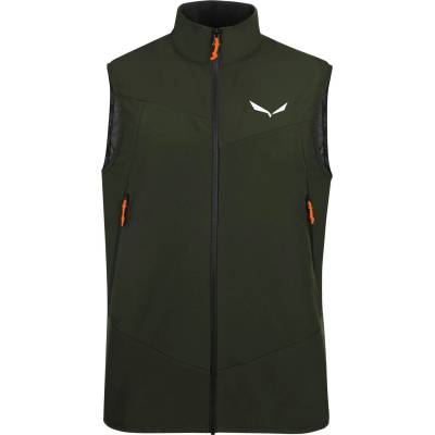 Salewa Мъжки софтшел елек Salewa Sella DST Vest Softshell vest - Dark Olive - размер 46 (EU) (032-0932-0312)