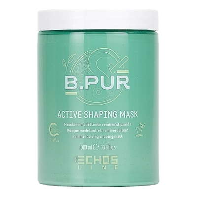 Echosline Подхранваща реминерализираща маска с бяла глина и масло от шеа ECHOSLINE B. PUR Active Shaping Mask