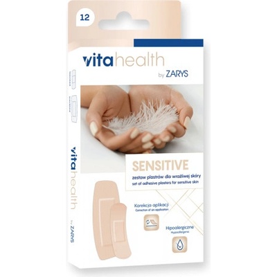 VitaHealth SENSITIVE sada náplastí pro citlivou pokožku 12 ks