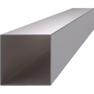Profil 80 x 80 x 2 x 3000 mm, broušená nerez AISI 304