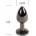 Secret Play Secretplay Gunmetal Intimate Metal Plug Small 7cm Decorative Base