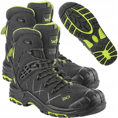 Canis CXS UNIVERSE ROCKET S3 oloholeňová obuv černo-zelená – Zbozi.Blesk.cz