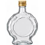 Chomik Стъклена бутилка Medailón 250ml с пластмасова капачка fi 28mm 67177 (WYG250ME)