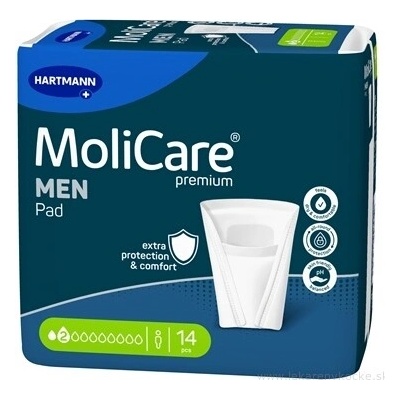 Paul Hartmann AG MOLICARE Premium men pad 2 kvapky 14 ks