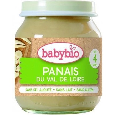 Bebybio Био Зеленчуково пюре - Пащърнак (4+ месеца) - 130г - Babybio (4103)