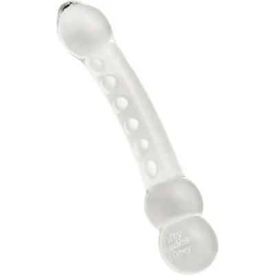 Fifty Shades of Grey Drive me Crazy Glass Dildo