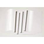 Staples Dovre Standing A4/1mm white thermal pads (10)