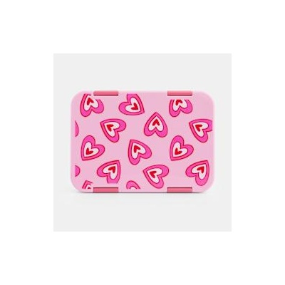 Goomby Кутия за храна Pink Retro Hearts 810ml