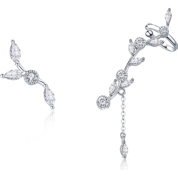 Olivie Russo strieborné náušnice VETVIČKA 2914