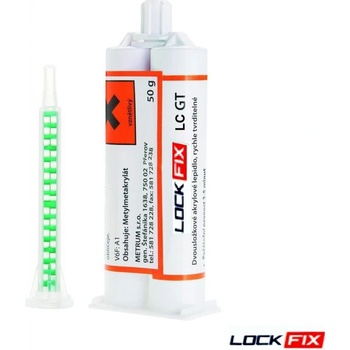METRUM Lockfix GTI dvousložkové akrylátové lepidlo 10g