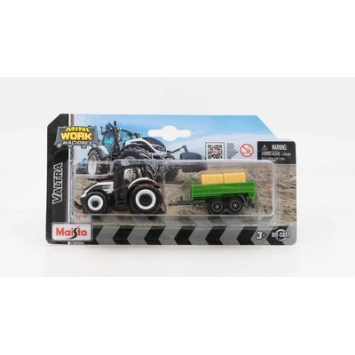 Valtra Q305 Tractor s přívěsem Maisto 1:64