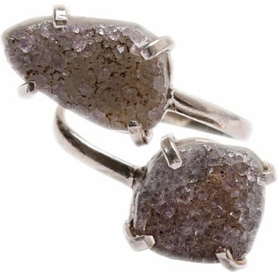 Nefertitis Be Beautiful Ametyst dvojitý prsten NF54615