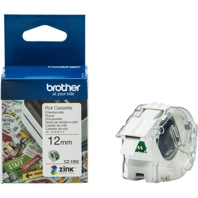 Brother Консуматив, Brother Continuous Paper Tape (Full colour, Ink-free 12mm) (CZ1002)