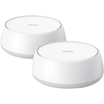 Безжична Wi-Fi система TP-LINK Mesh-WLAN-System BE25 / DECO BE25(2-PACK) - White - Double pack - PN DECO BE25(2-PACK) (DECO BE25(2-PACK))