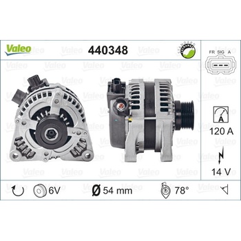 Alternátor VALEO 440348