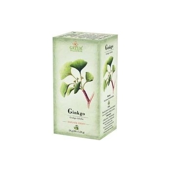 Grešík Ginkgo bylinný čaj 20 x 1.2 g